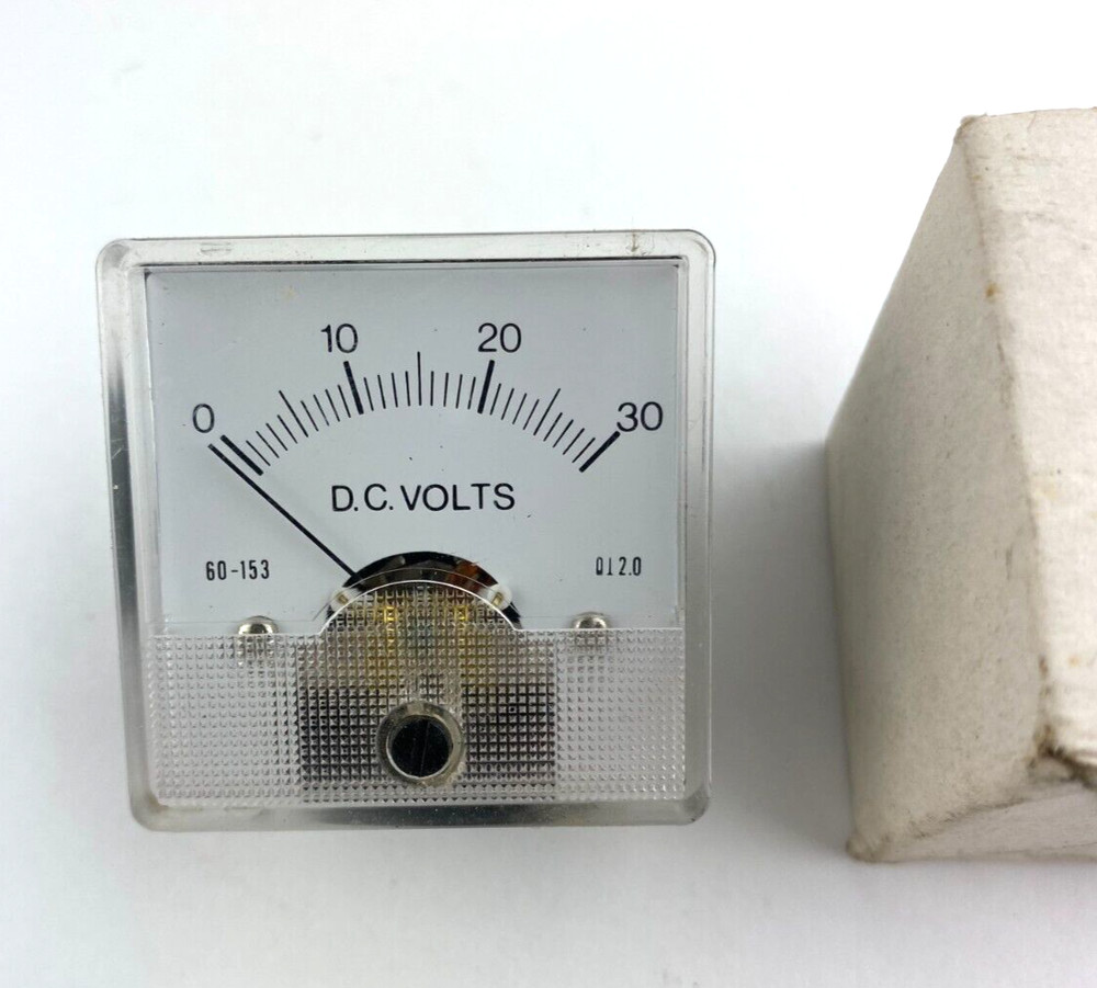 Calrad Panel Meter 60-153 - DC 30V - DC Volt Meter