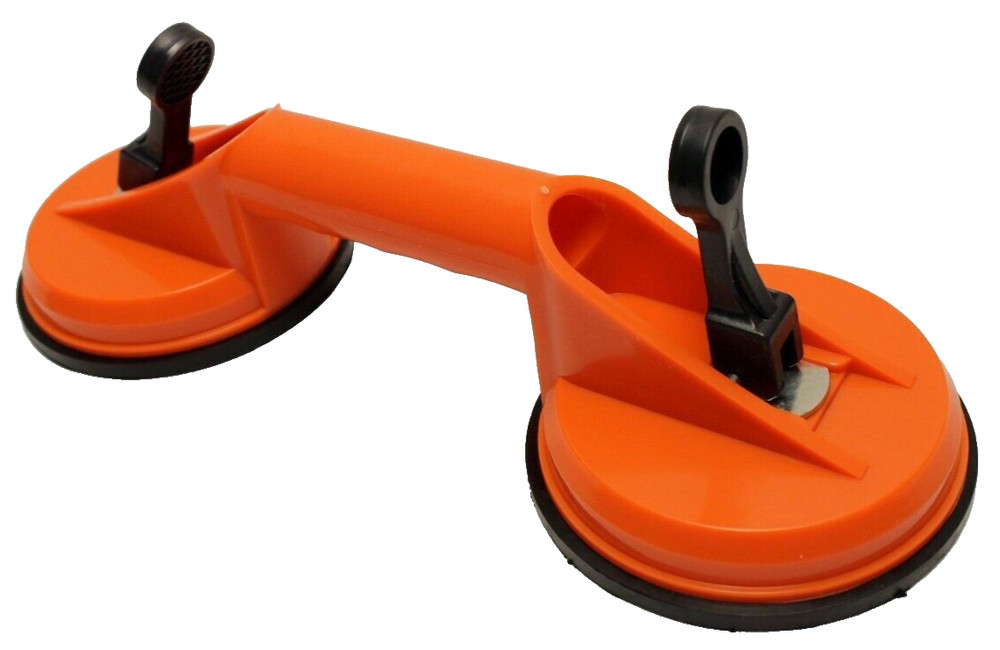 Double Large Suction Cup 4-1/2" Dent Puller Dent Remover Rubber Pad Lifter H-D
