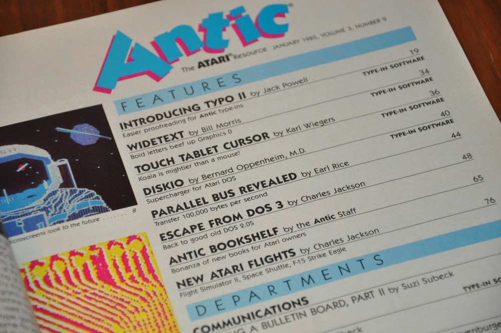 Antic - The ATARI Resource (Volume 3 Number 9, January 1985)