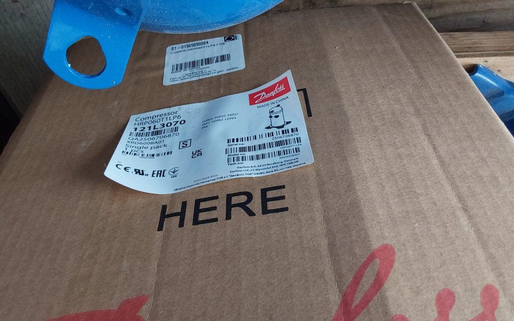 DANFOSS HRP060T1LP6 COMPRESSOR