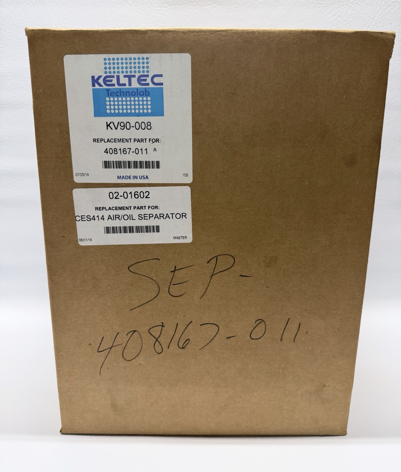 NEW Keltec KV90-008 Air Oil Separator 408167-011