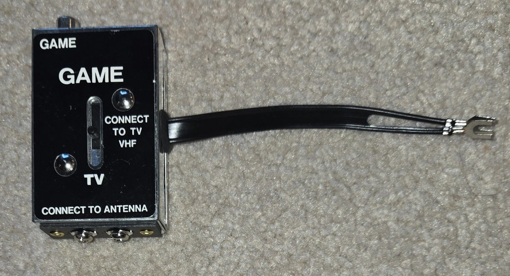 TV Game Computer Switch Atari 2600 Game Console Atari Computer Switch Coleco