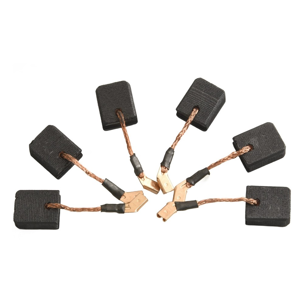 For N257540 Angle Grinder Carbon Brushes 6pcs Compatible with Various Models