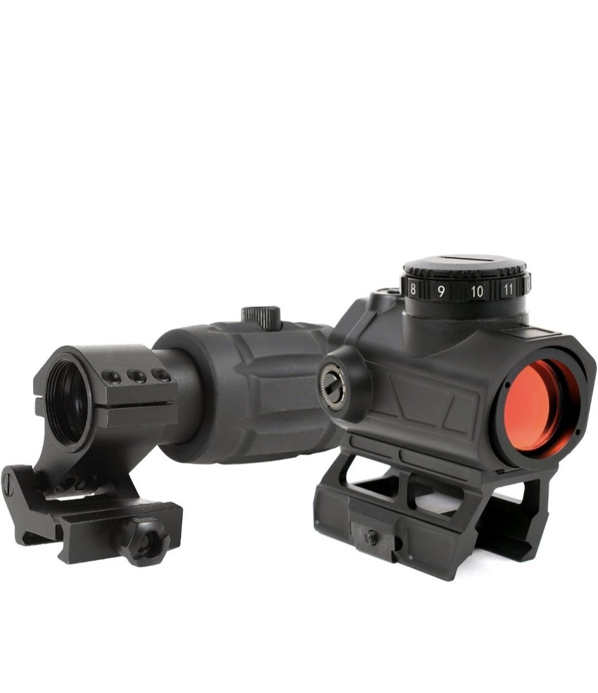 AT3™ ALPHA + RRDM Red Dot Kit - Includes Red Dot Sight & 3x Magnifier