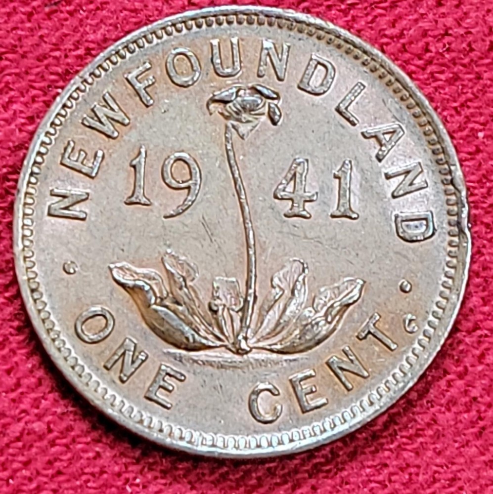 1941 NEWFOUNDLAND PENNY 'C'