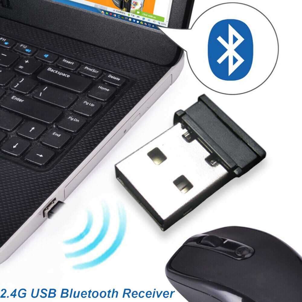 Universal 2.4G Wireless Receiver USB-Adapter For Computer Mouse Keyboard Connect