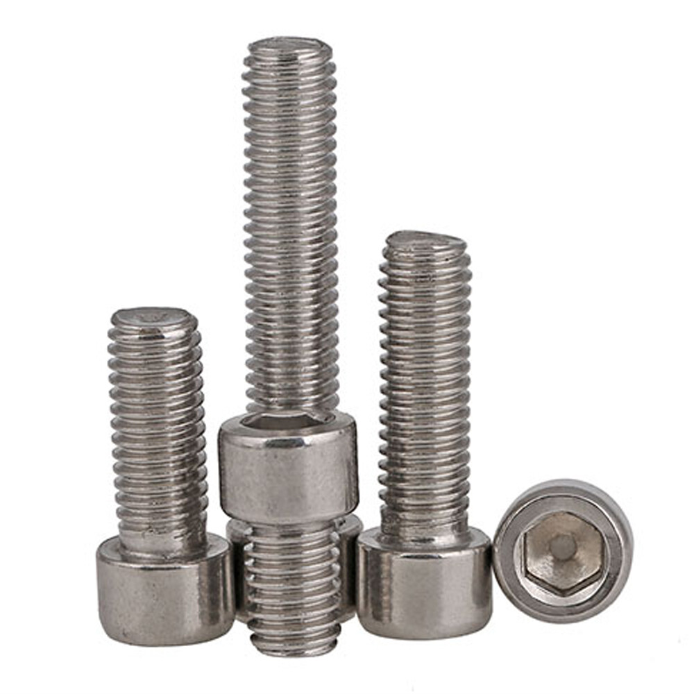 M3 M4 M5 M6 M8 Stainless Steel Allen Bolt Socket Cap Screws Hex Head DIN 912