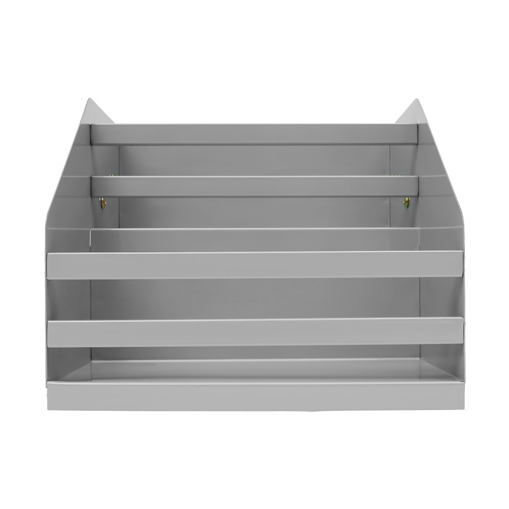 Pull Down Cabinet Organizer 2 Tier Pull-Out Cabinet Wall Shelf Spice Dishes Rack