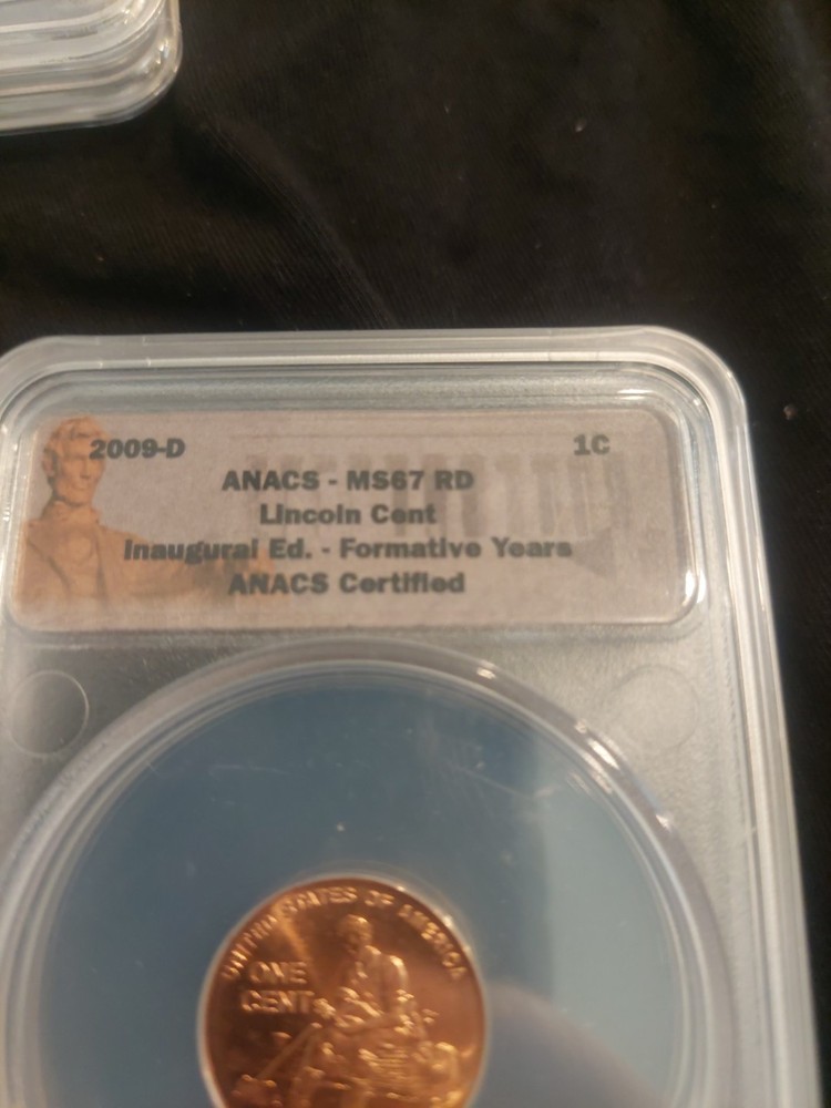 2009-P Lincoln Formative Years Bicentennial Cent - ANACS Graded MS67 Rd