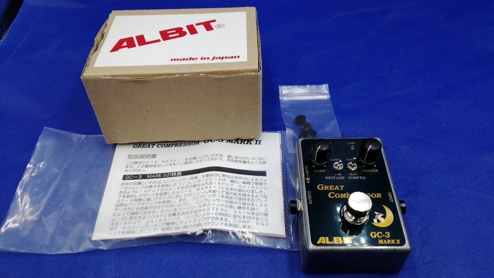ALBIT GREAT COMPRESSOR Bass effector (compressor)