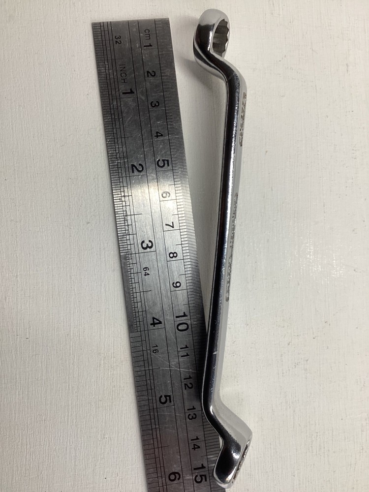 Gordon Double End Offset Ring Spanner – 1/2” AF & 7/16" AF –,Chrome Vanadium DH