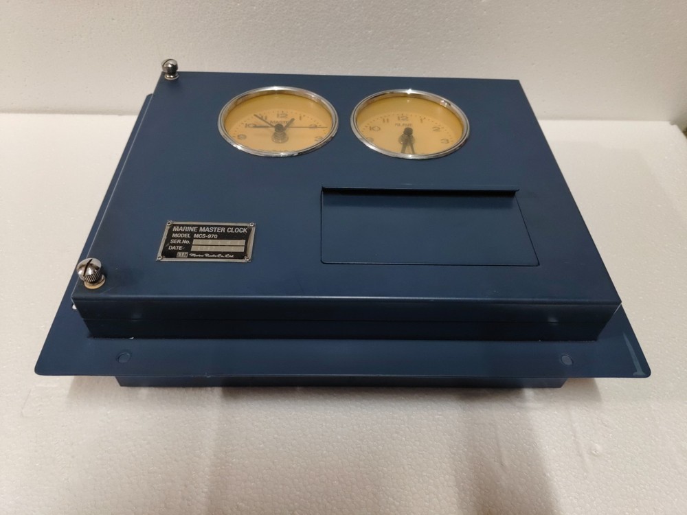 MRC Marine Master Clock MCS-970 Ship Bridge Time Controller System