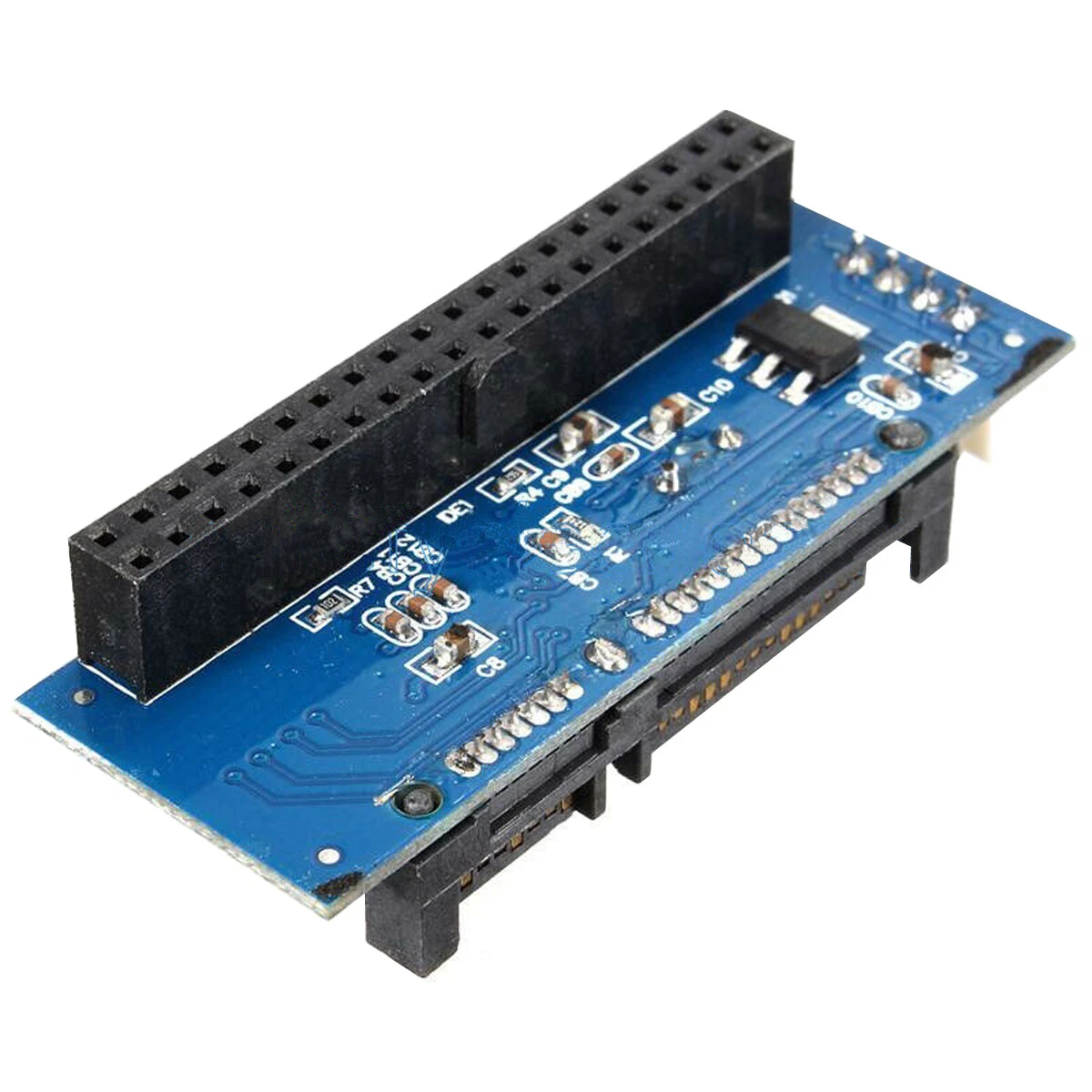 3.5" 40-Pin 40pin IDE To 7+15Pin 22-Pin Male SATA adapter PATA-SATA For HDD,CD