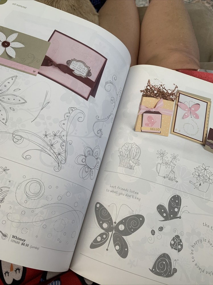 stampin up idea book catalog