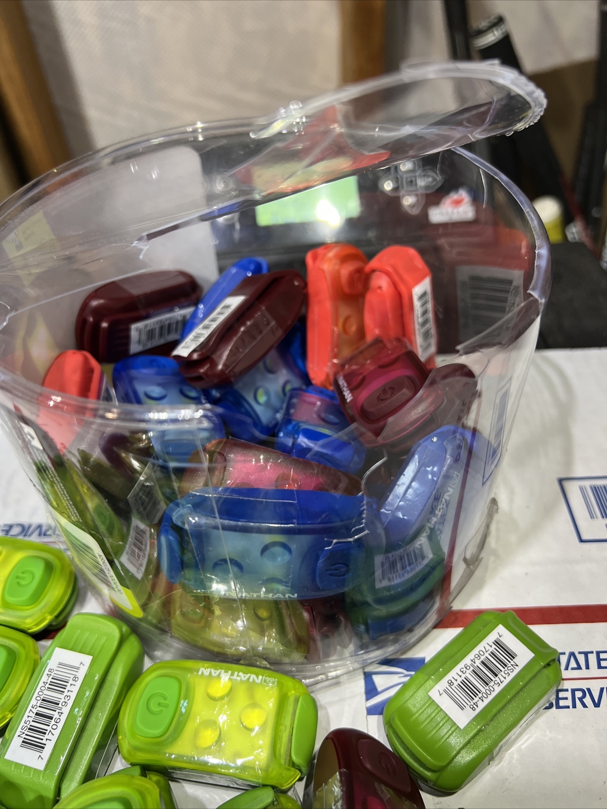 Nathan Strobe Light LED Safety Light Clip SINGLE LIGHT ONLY *READ*