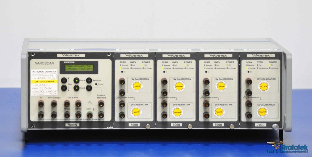 Wavetek 7004N Nanoscan Volt Maintenance System 0.5 ppm Stability Fluke 734C