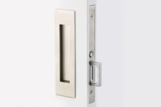 Emtek 2154US15134 Narrow Modern Rectangular 7-1/4 Inch Passage Mortise Pocket