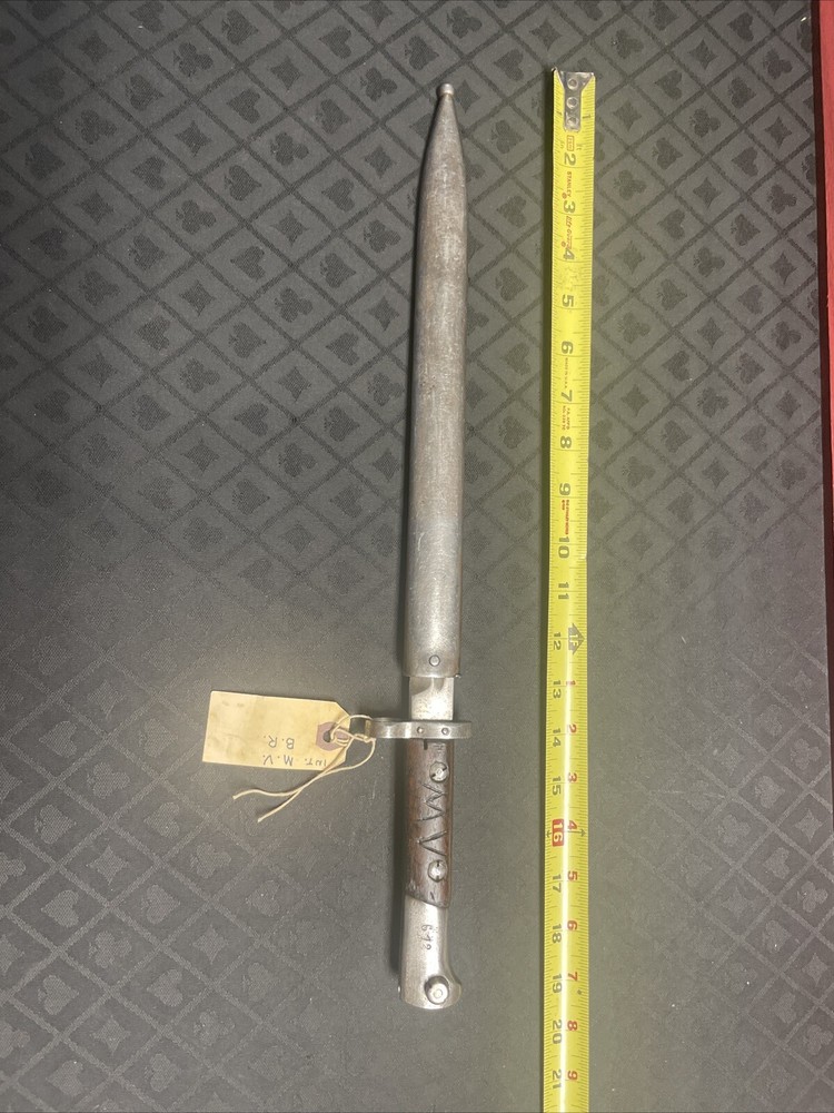 Czechoslovakian Vz23 Long W/Muzzle Ring & Scabbard