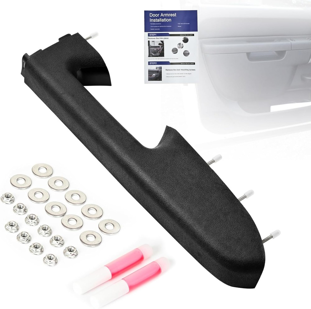22818465 Front Left Driver Side Armrest Repair Kit Compatible with 2010-2014 Che