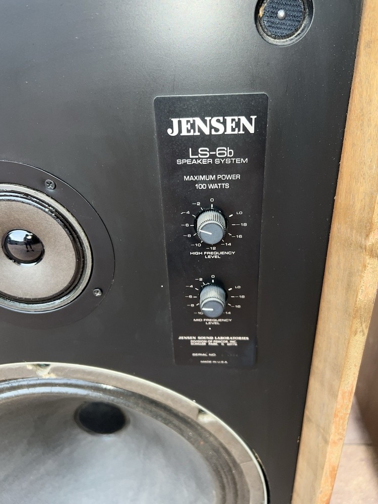 Jensen Speaker LS-6b 1970’s Walnut - “Local Pickup Only”