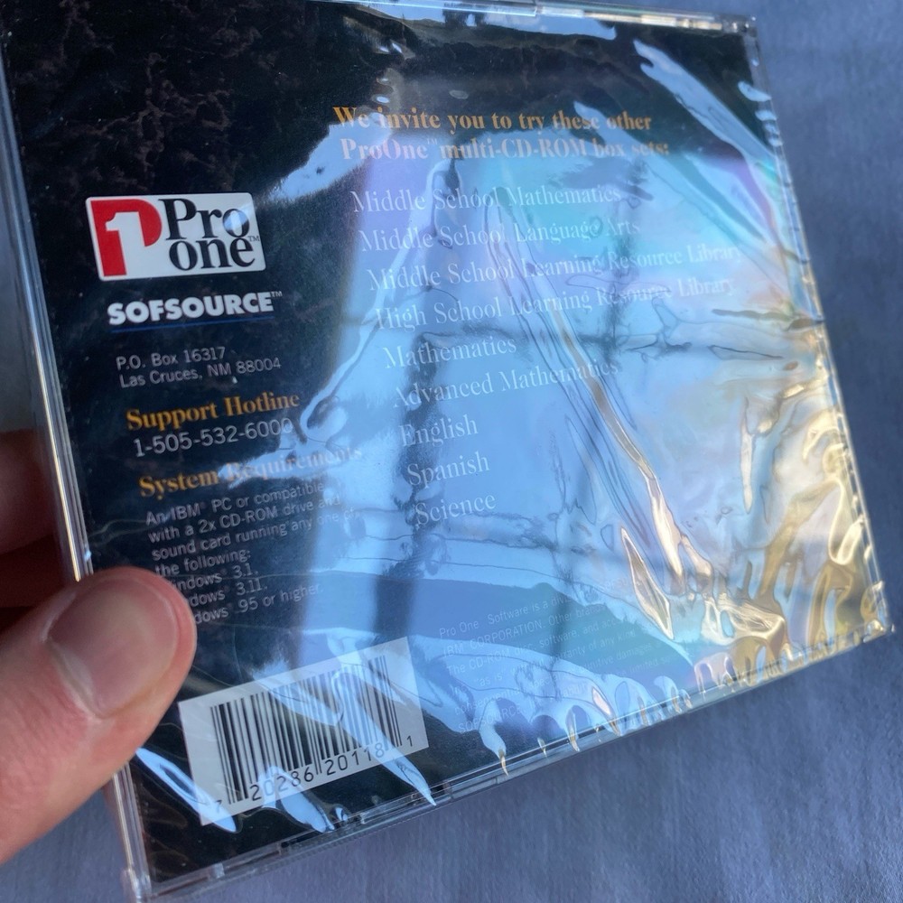 Mathematics Differential Equations Learning Tools Pro One Software PC-ROM New