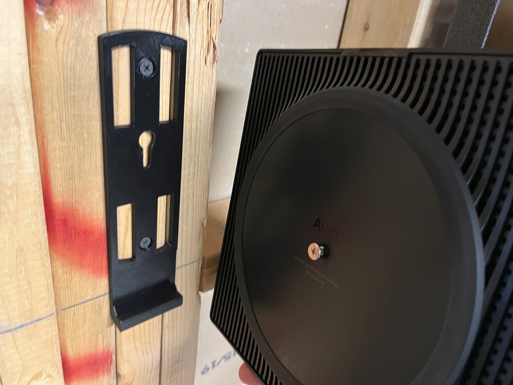 Slim Wall Mount Compatible with Sonos Amp | Mounting Bracket for Sonos Amplifier