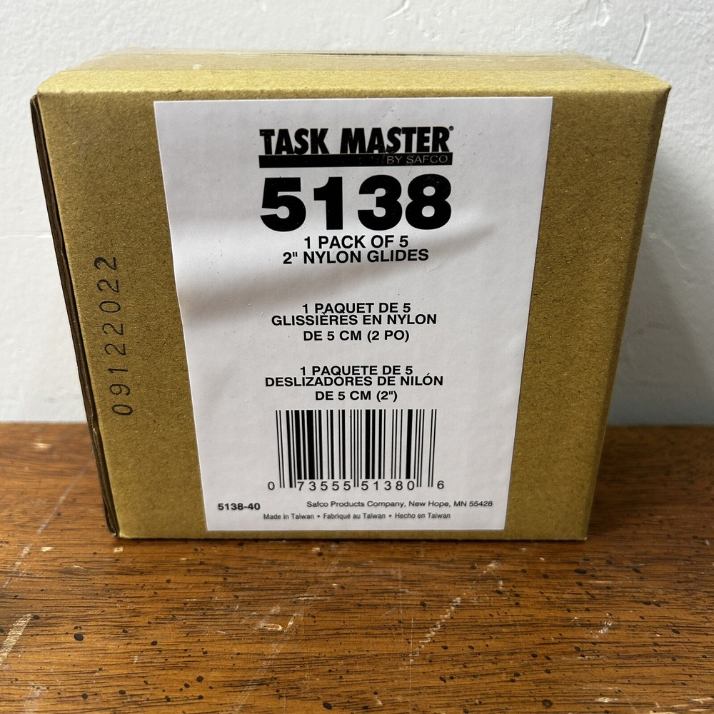 Safco | Task Master | Nylon 2" Glides for Apprentice II | 5138