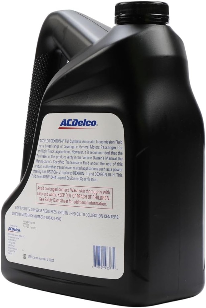 Dexron VI Automatic Transmission Fluid - 1 Gallon for Superior Shift Performance