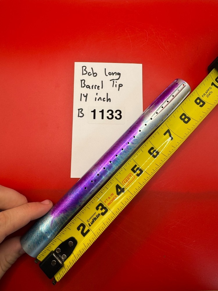Bob Long Paintball Barrel Tip 14 inch