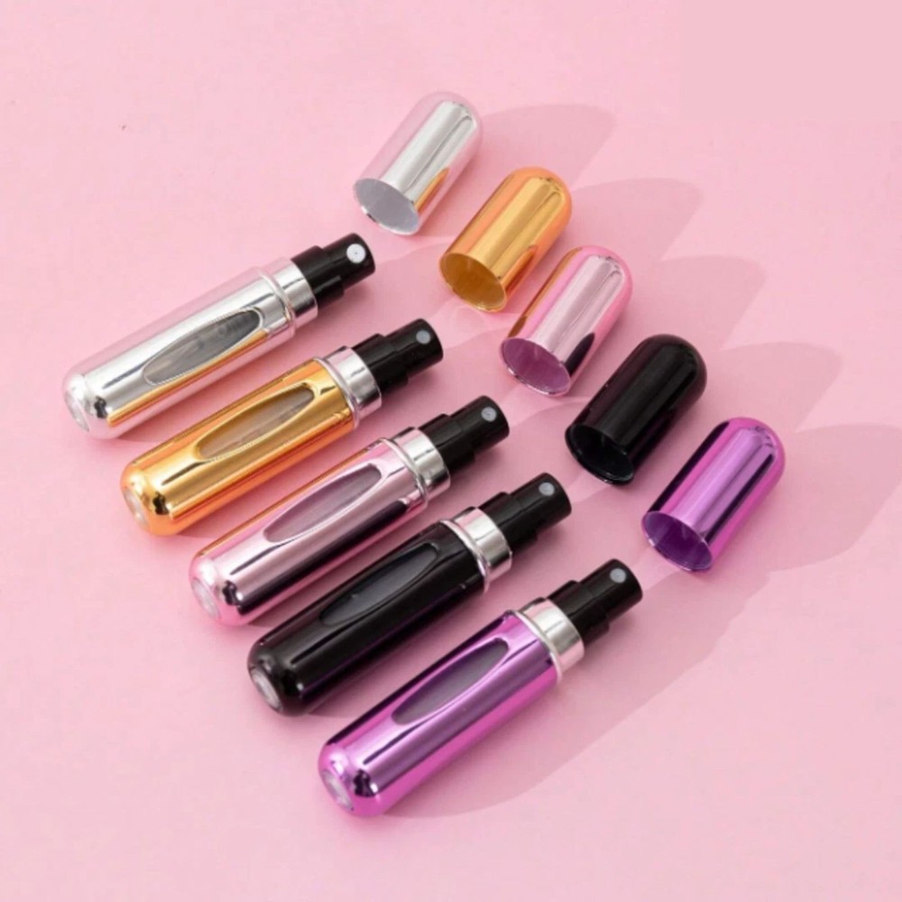 Perfume Atomizer Bottle Travel Portable Mini Refillable Scent Pump Spray 5ML/1pc