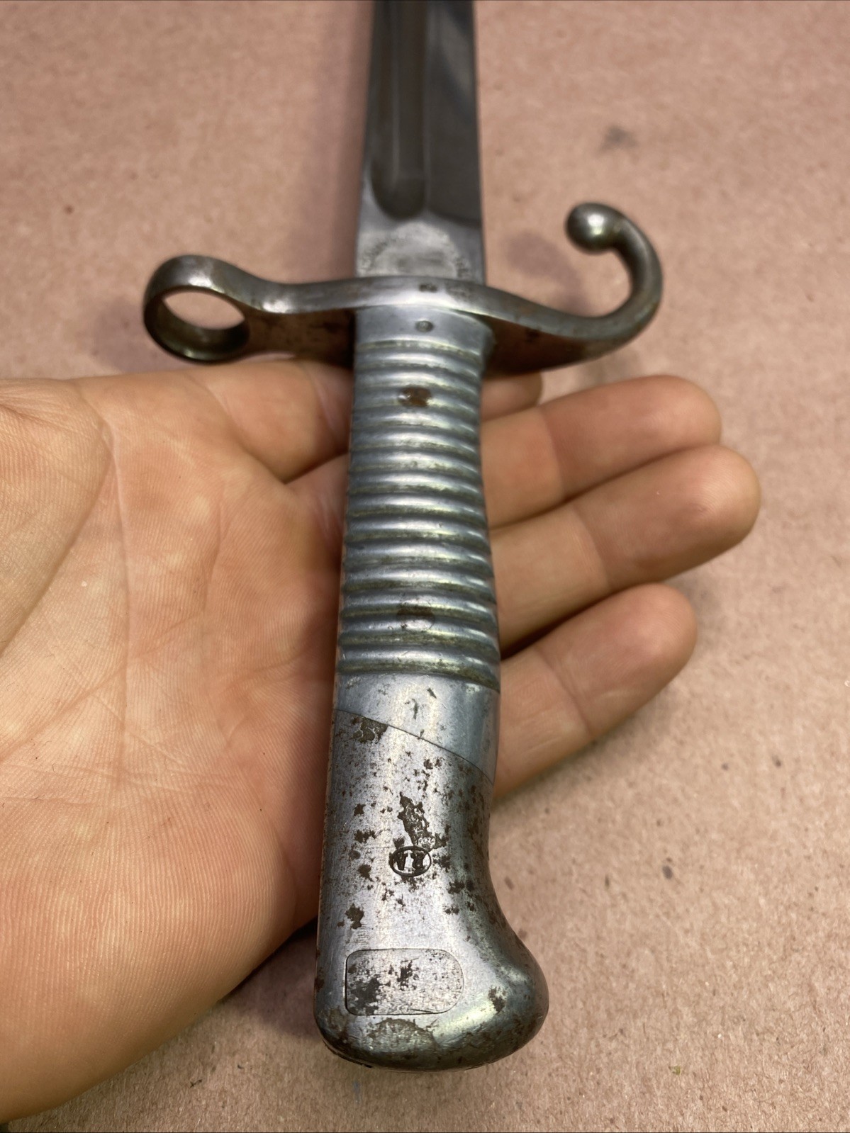 Weyersberg KirschBaum & Co Solingen Modelo Argentino 1891 Bayonet w/Scabbard