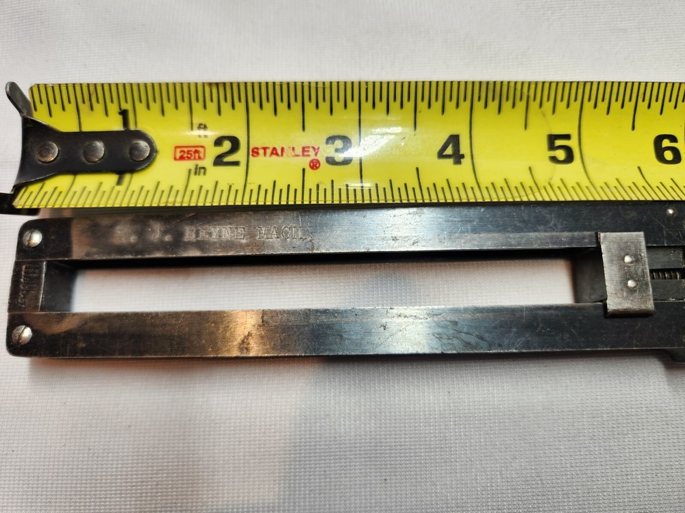 Starrett Rectangular Gauge Gage Block Stacking Wringing Over 4"