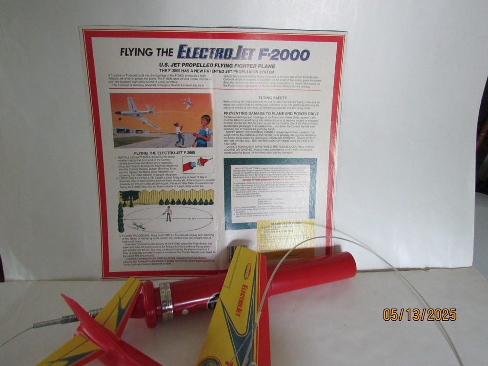 Tethered Electro Jet F-2000 Stanzel