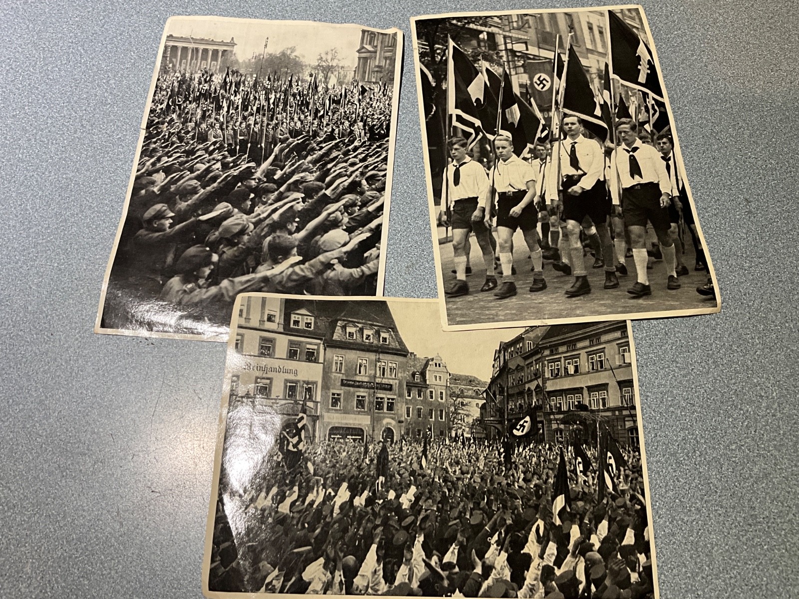 WWII Era Third reich  German Propaganda Photo Cards