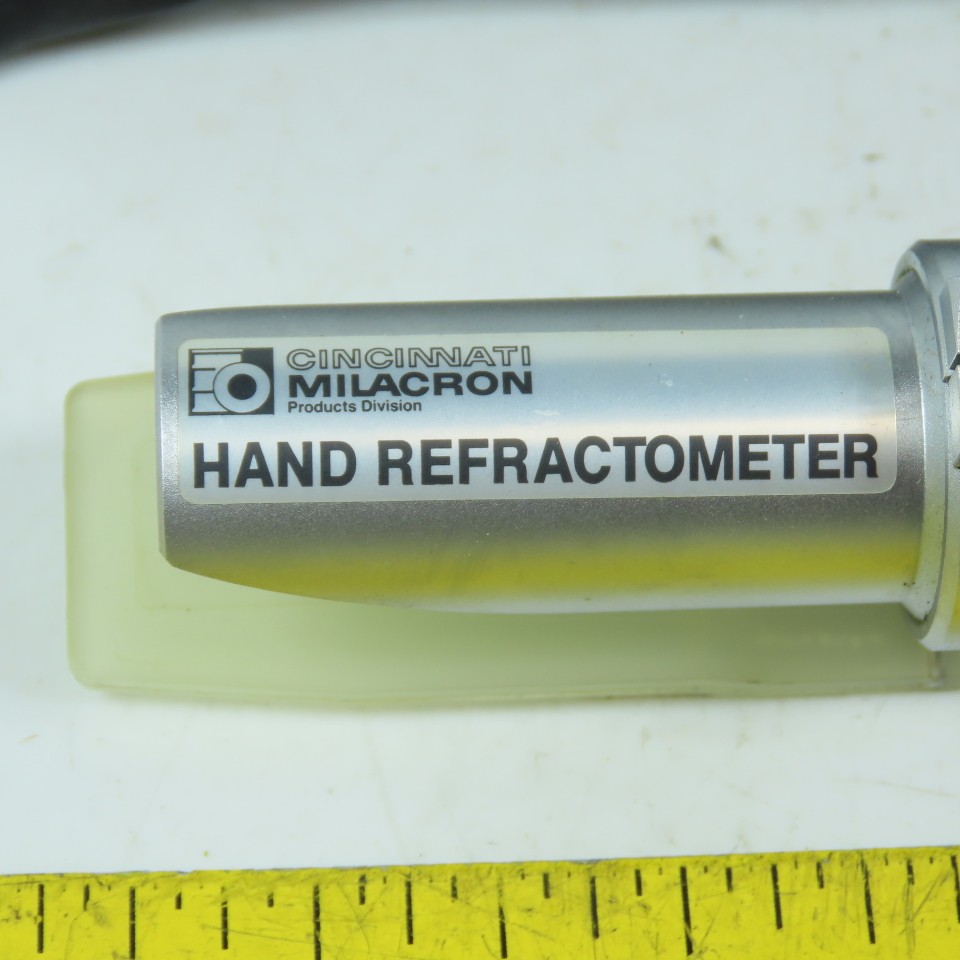 Cincinnati Milacron Hand Refractometer W/ Carry Case
