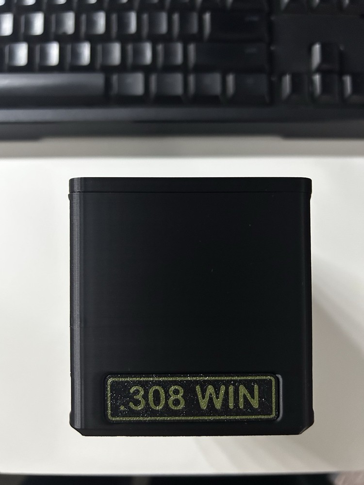 3D Printed .308 / 7.62 Ammo Storage Box – 50 Round Stackable Case