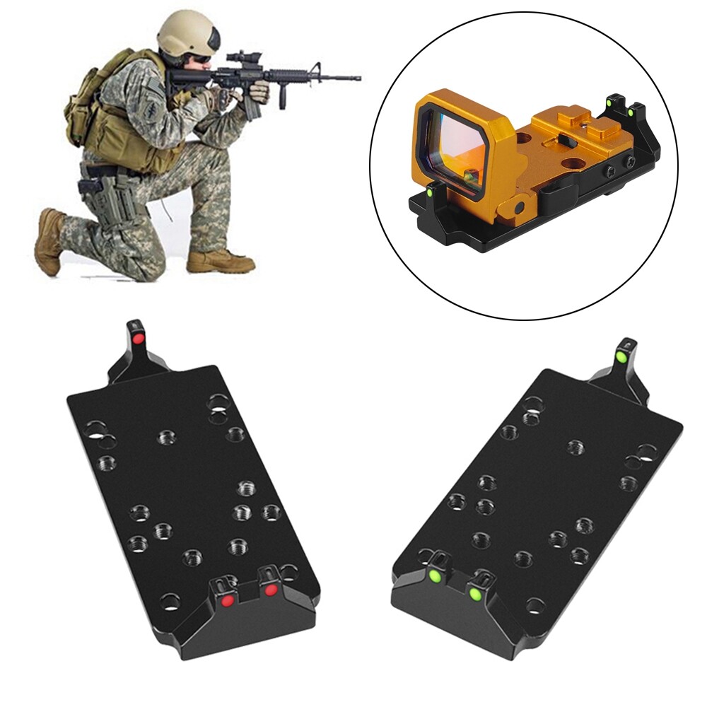 Universal Mount Red Dot Optic Mounting Platform Plate Base Mount For GLOCK UE