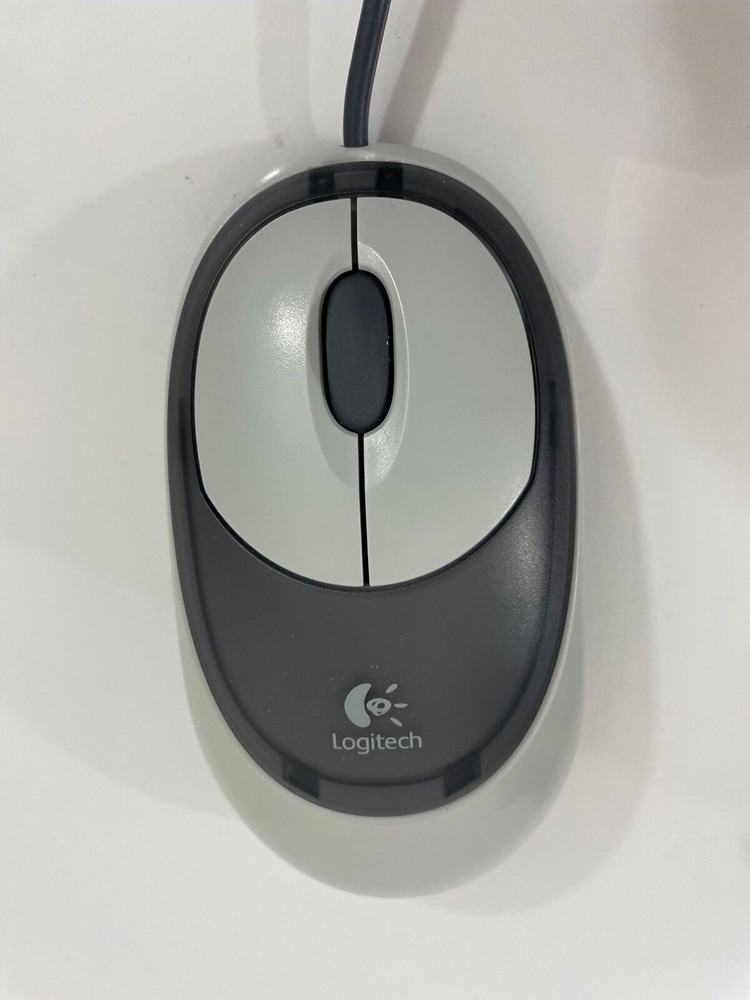 Vintage Logitech M-BJ67B Wired Mouse