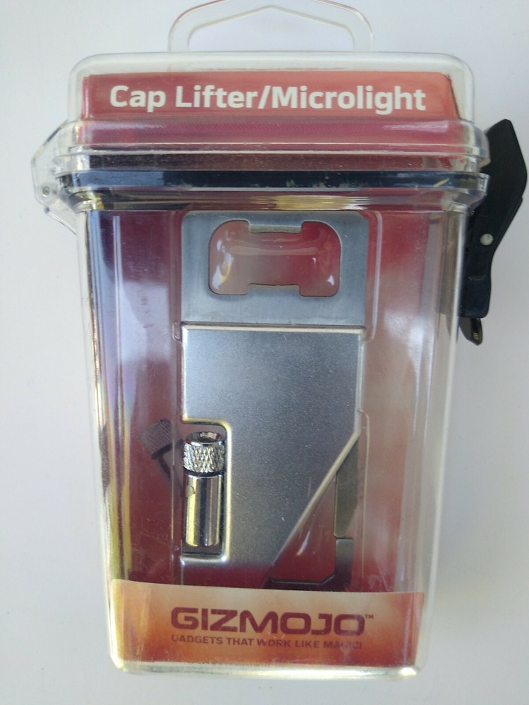 Gizmojo Cap Lifter / Microlight - The "Always Ready" Bottle Opener & Light