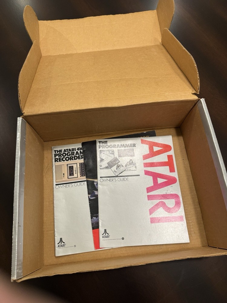 Box & Manuals - Atari The Programmer 400 /800 Computer System (Empty Box)
