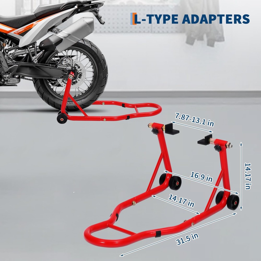 900磅摩托车支架升降前后组合通用越野自行车支架