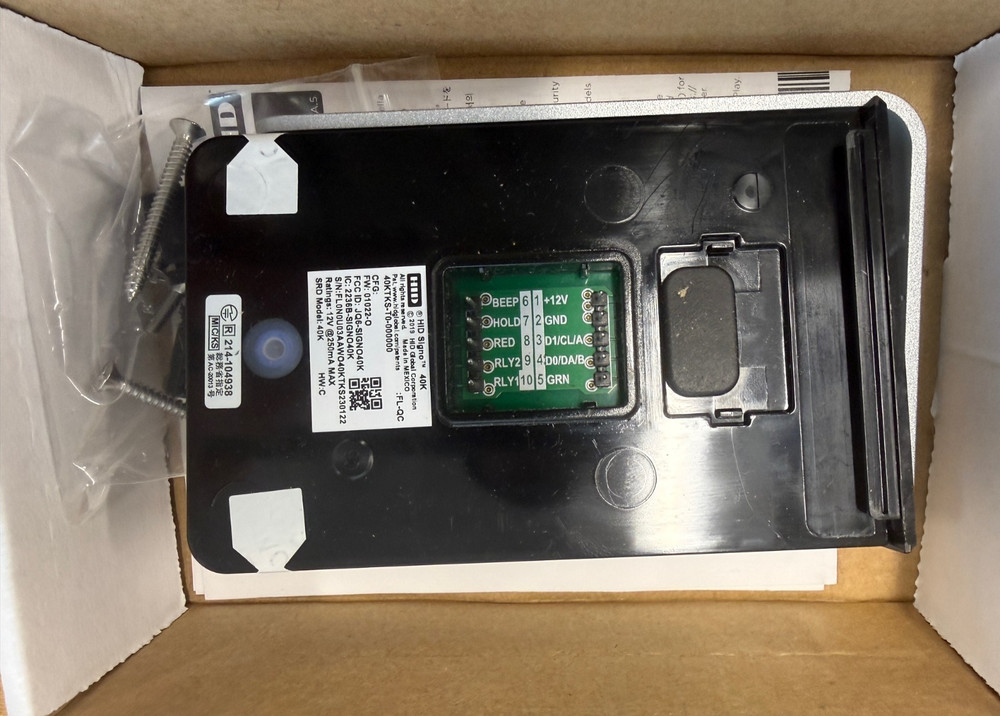 HID 40KTKS-T0-000000 Smart Card Keypad Signo Reader