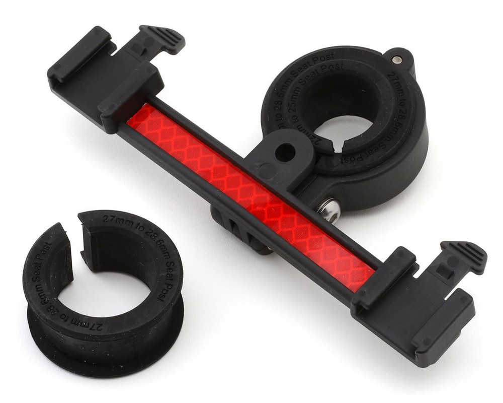NiteRider Double Tail Light Seat Post Mount (Black) [6365]