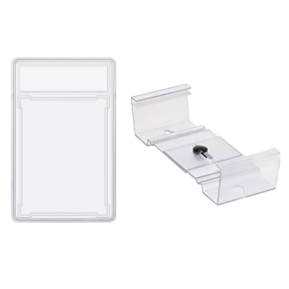 1-10Pcs Empty Case Protector For PSA Trading Card Wall Mount Display Stand