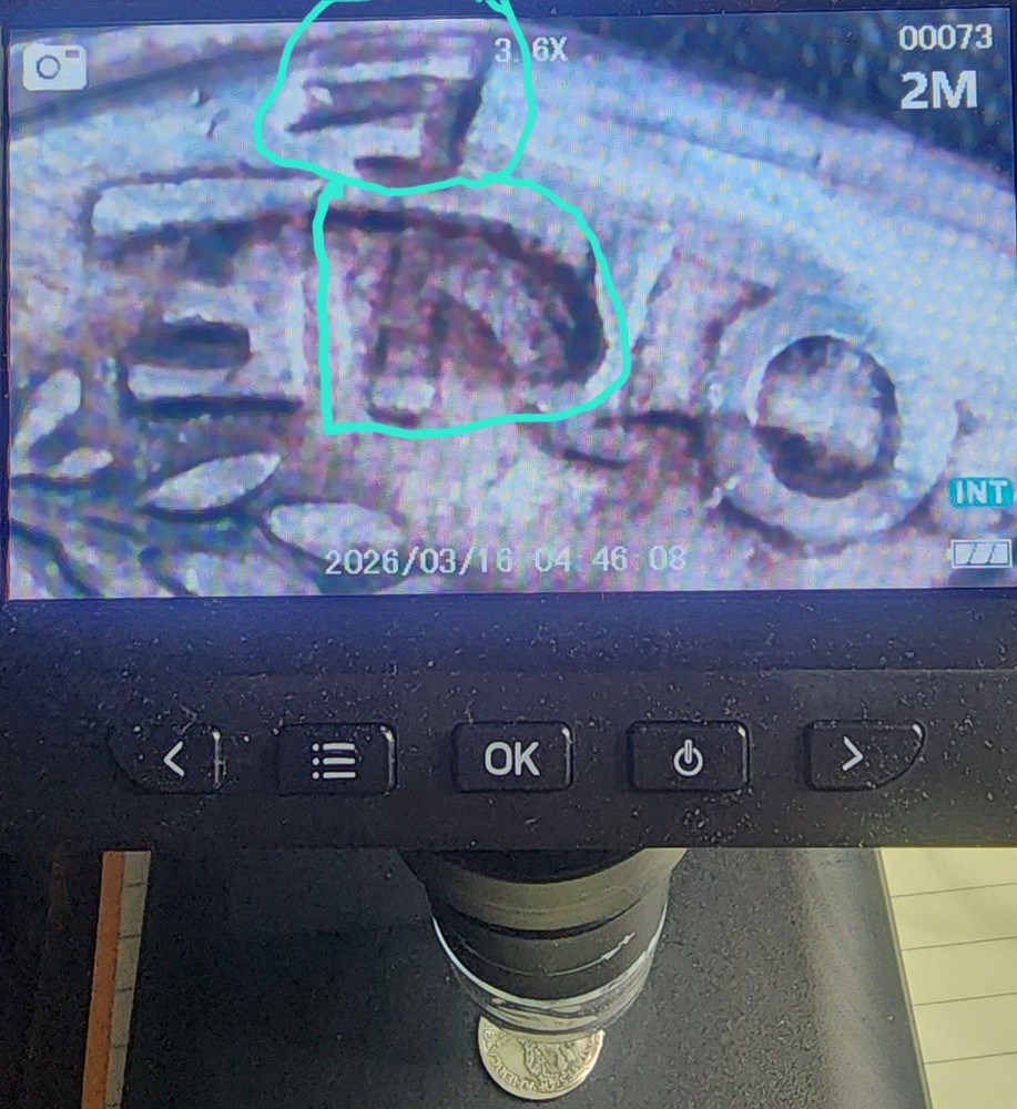 1941 ERROR MERCURY SILVER DIME 10C MULTIPLE DOUBLED STIKES & DOUBLED DIES