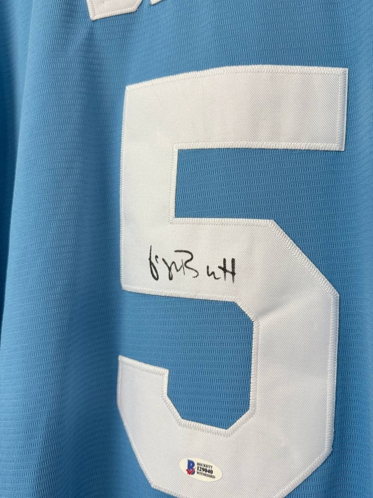 Autographed George Brett Hand Signed Authentic Jersey Size L BAS Authentication