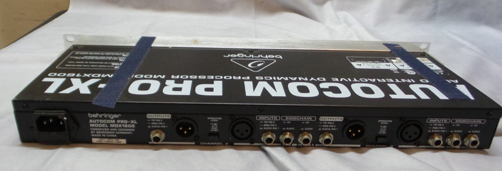 Behringer MDX1600 Autocom Pro-XL Audio Interactive Processor - USED/WORKS