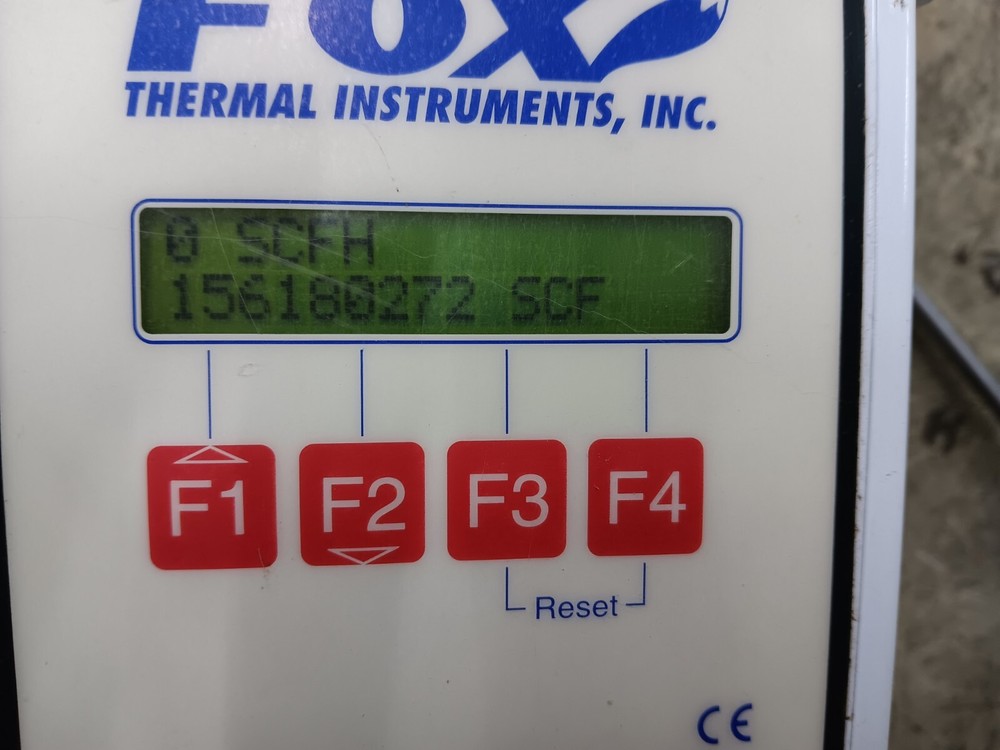 Fox Thermal Instruments Model FT2 Gas mass Flowmeter and Temperature Transmitter