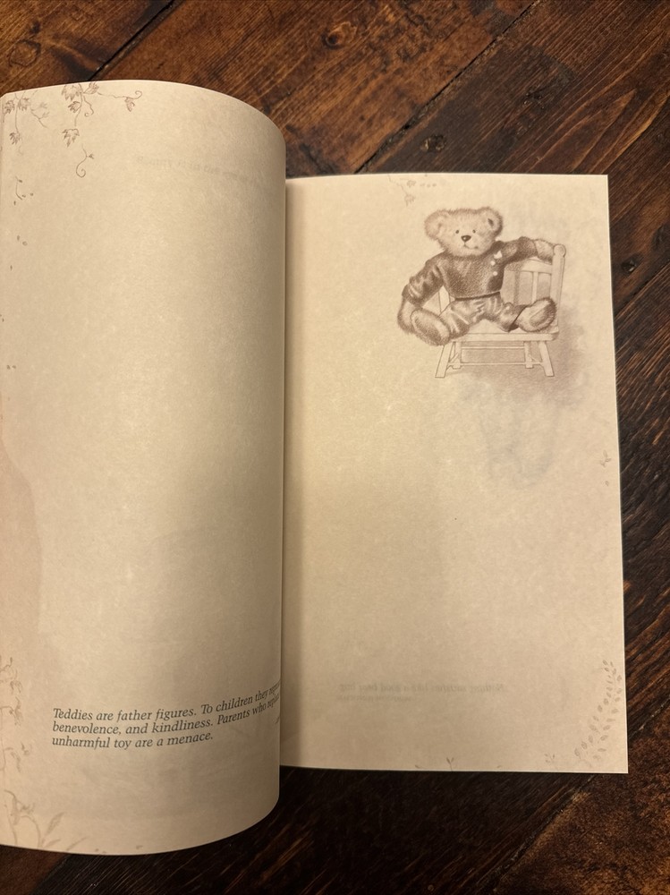 Running Press Illustrated Teddy Bear Journal Paper Back