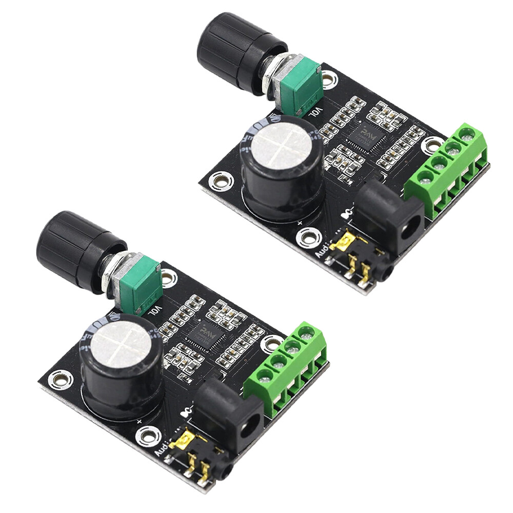 2PCS PAM8610 Amplifier Board Module Digital Amplifier 10W X2 Multiple Protection
